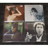 Four LPs comprising Tom Waits - Blue Valentine, Scott Walker - Climate of Hunter, Patti Smith
