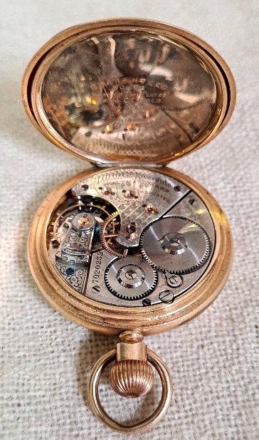 A group of six gold plated pocket watches. - Bild 2 aus 3