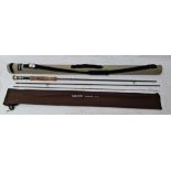 Greys, a Greyflex M2 9'6" #7/8 spin rod, in three sections, with hard tube.