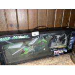 A Titan Pro drone in box.