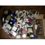 Box of numerous thimbles