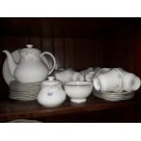 Royal Doulton Twilight Rose tea wares including teapot - appx 41 pieces