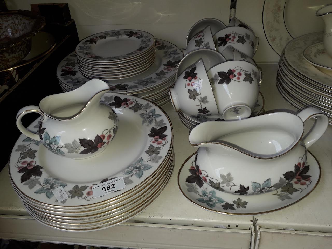 Royal Doulton Camelot tea and dinner wares - appx 43 pieces