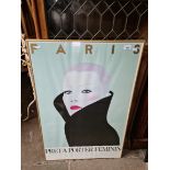A Pret-a-porter feminin Paris advertising poster.