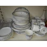 Royal Doulton Juno dinner and tea wares including 10 dinner plates - appx 55 pieces