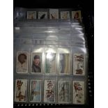 Cigarette cards - 22 complete sets including Polar Exploration, and Gilbert & Sullivan by Players