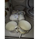 Royal Doulton Juliet teawares 28 pieces