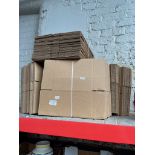 100 18cm x 13cm x21cm single wall cardboard boxes