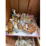 20 Wade whimsies including Disney 1st Whimsies and Pekingese pin tray
