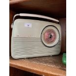 A vintage Bush radio