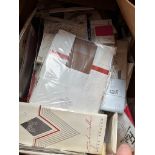 A box of vintage tights, stockings, etc.