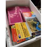 A box of mainly OS maps.