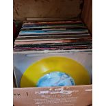 Approximately 90 LPs and 12" singles, 80s pop including Sparks, Toya, Spandau Ballet, Human