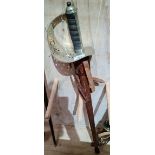 Militaria interest - Major John Harold Cooper "Jack's" sword. A WW1 officer's sword, made by