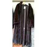 A vintage mink coat, M Fletcher (Master Furrier) Ltd. of Southport.