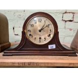 A vintage D.R.P German domed ( Napoleon ) mantel clock.