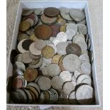 A quantity of mixed coins