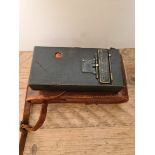 An antique cca 1915-1917 No2 folding Autographic Brownie camera.