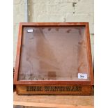 A Henry Wintermans cigar table top shop display case.