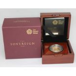 Elizabeth II 2015 Royal Mint proof sovereign, boxed with certificate, no. 1776 BUYER'S PREMIUM 10% +