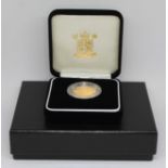 Elizabeth II 2000 Royal Mint proof sovereign, boxed BUYER'S PREMIUM 10% + VAT NORMAL ONLINE