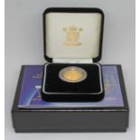 Elizabeth II 2003 Royal Mint proof sovereign, boxed with certificate, no. 990 BUYER'S PREMIUM