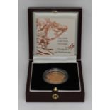 Elizabeth II 1999 Royal Mint proof sovereign, boxed with certificate, no. 2837 BUYER'S PREMIUM 10% +