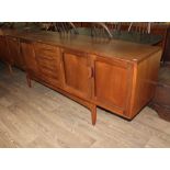 A mid 20th century G-Plan teak sideboard, length 213cm