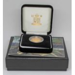 Elizabeth II 2007 Masterpiece Royal Mint proof sovereign, boxed with certificate, no. 8510 BUYER'S