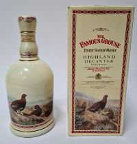 Famous Grouse Highland Decanter 70cl 40%.