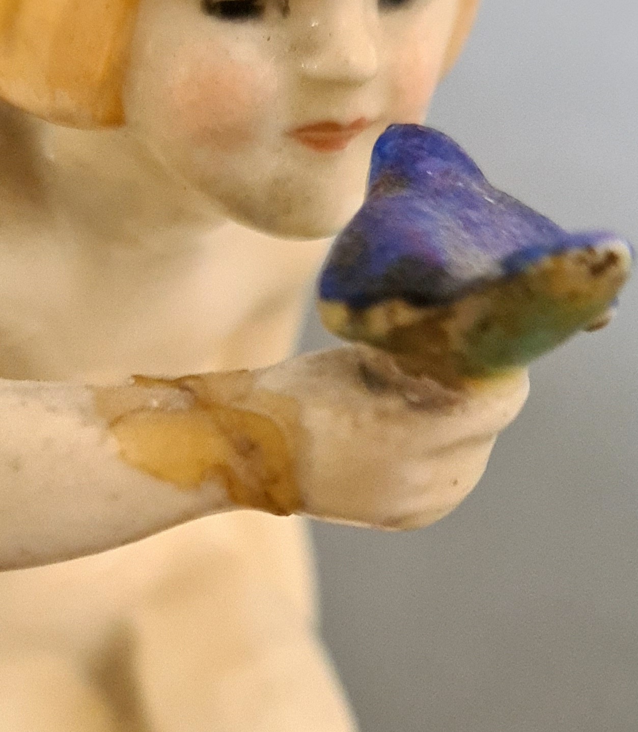 A Royal Doulton porcelain figure 'Blue Bird', HN1280 - Image 3 of 3