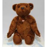 A large Steiff 1902 replica teddy bear PB55 limited edition with box.