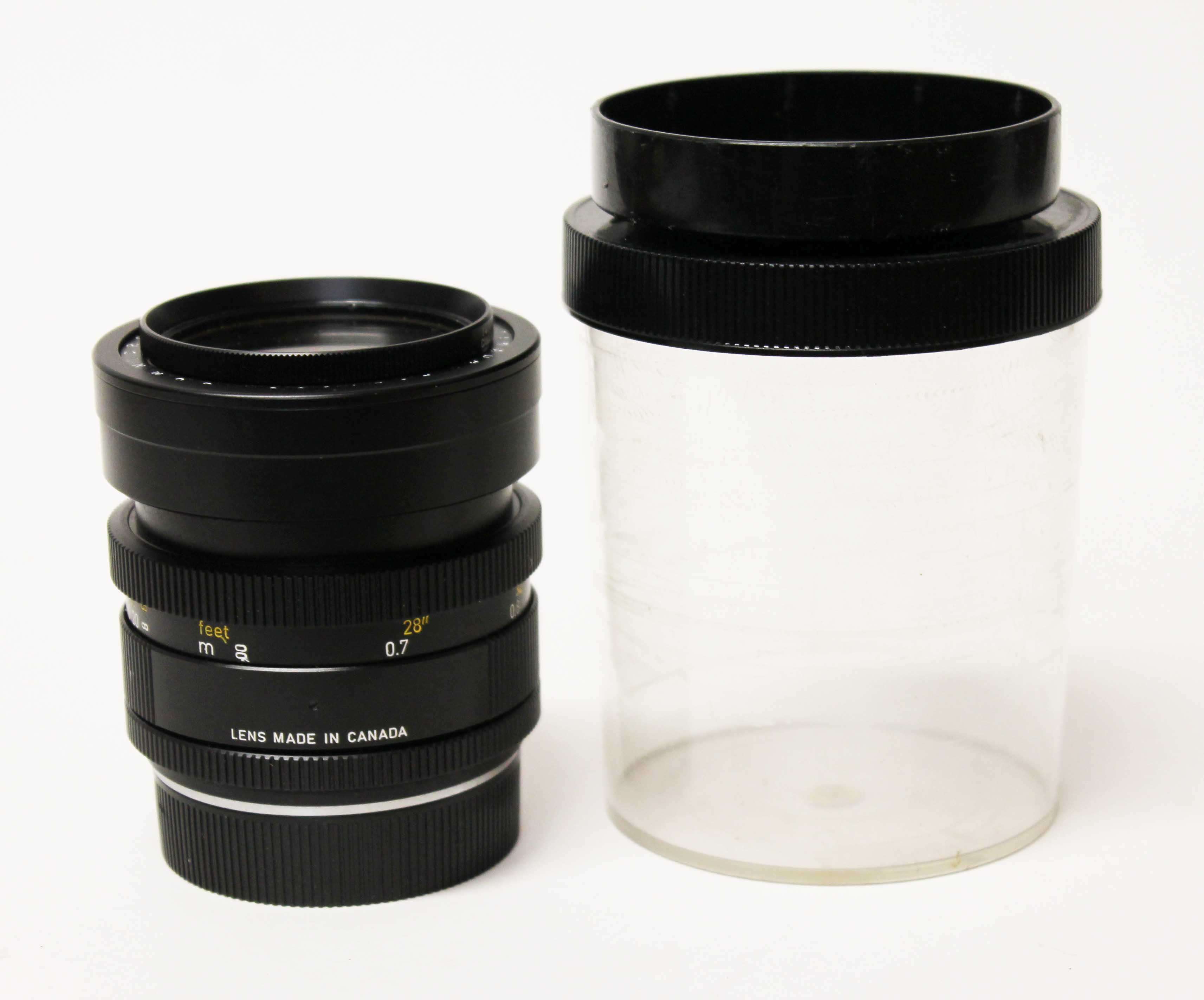 A Leitz Summicron-R 1:2/90 lens, serial no. 2627180, with plastic case. - Image 2 of 2