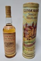 Glenmorangie 10 years old single Highland malt scotch whisky , 40% 70cl.