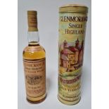 Glenmorangie 10 years old single Highland malt scotch whisky , 40% 70cl.