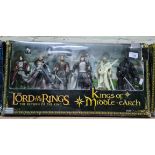 The Lord of the Rings - "The return of the King" - Kings of Middle-Earth figures set.