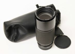 A Leica Vario-Elmar-R 1:4/70-210 E60 lens, serial no. 3580990.