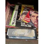 A collection of various magazines to include souvenir brochures, Yul Brunner, Frankie Vaughan, David