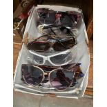 A box of sunglases