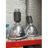 2 industrial lamps