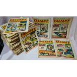 A collection of approx 138 Valiant comics, from 1960's