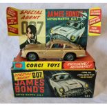 Corgi Toys 261 James Bond's Aston Martin D.B.5, boxed.