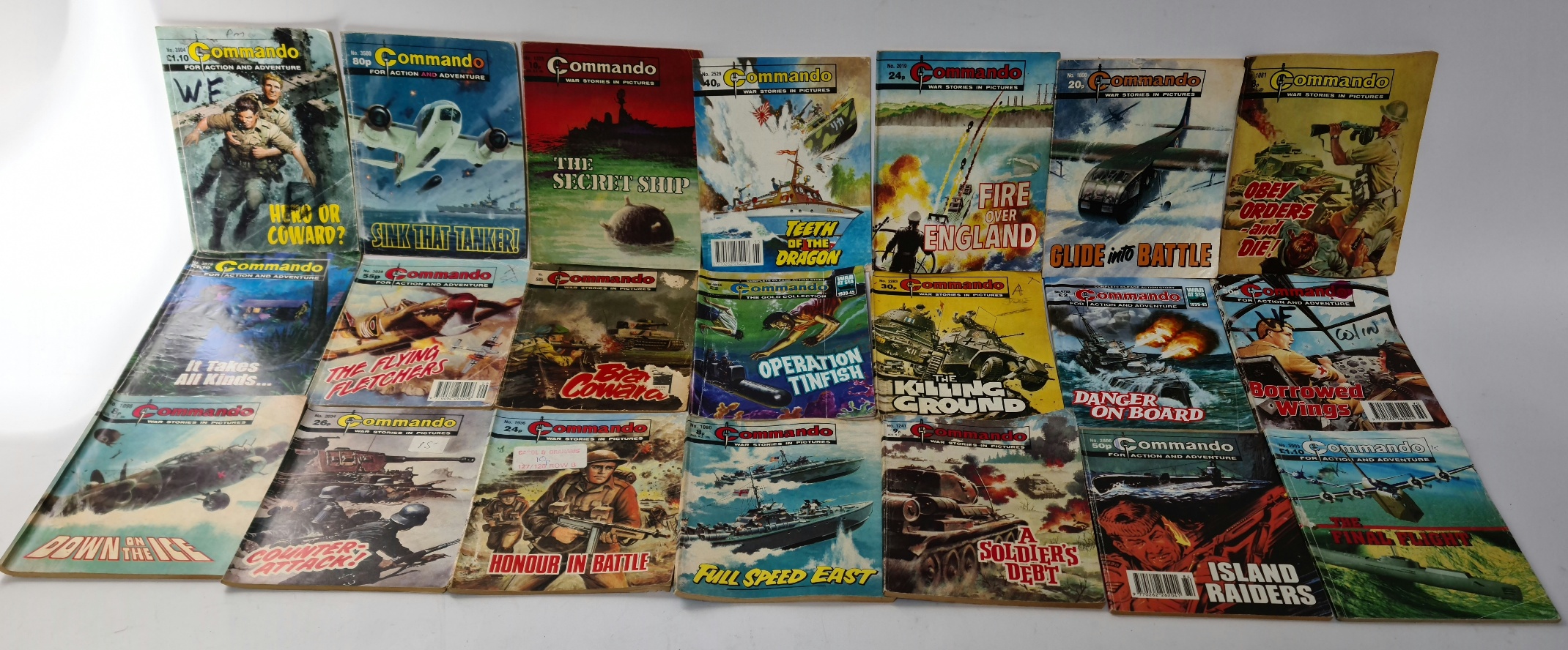 A collection of over 160 commando war comics. - Image 4 of 8