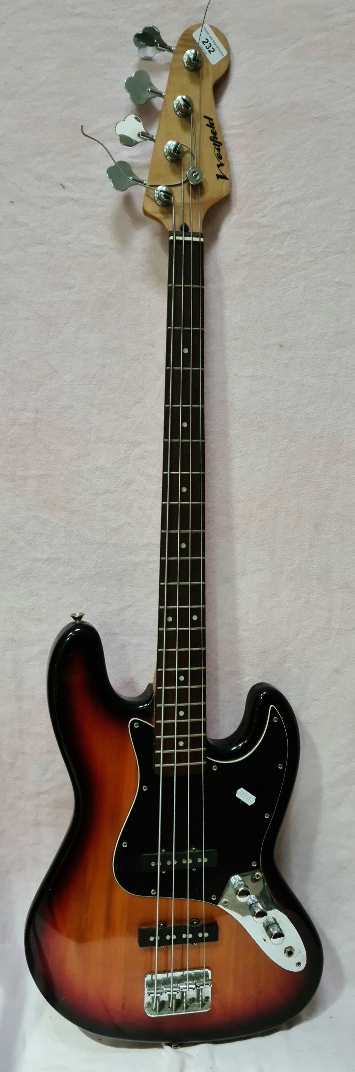 A Westfield electric bass