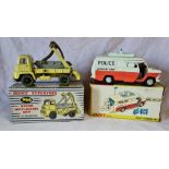 Dinky Supertoys/Toys, 2 vehicles, 966 Marrel Multi-Bucket Unit with windows & 287 Police Accident
