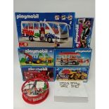 Playmobil sets : 3169 coach set, cowboy with horse, equestrian rider with horse, 4553 astronaught,