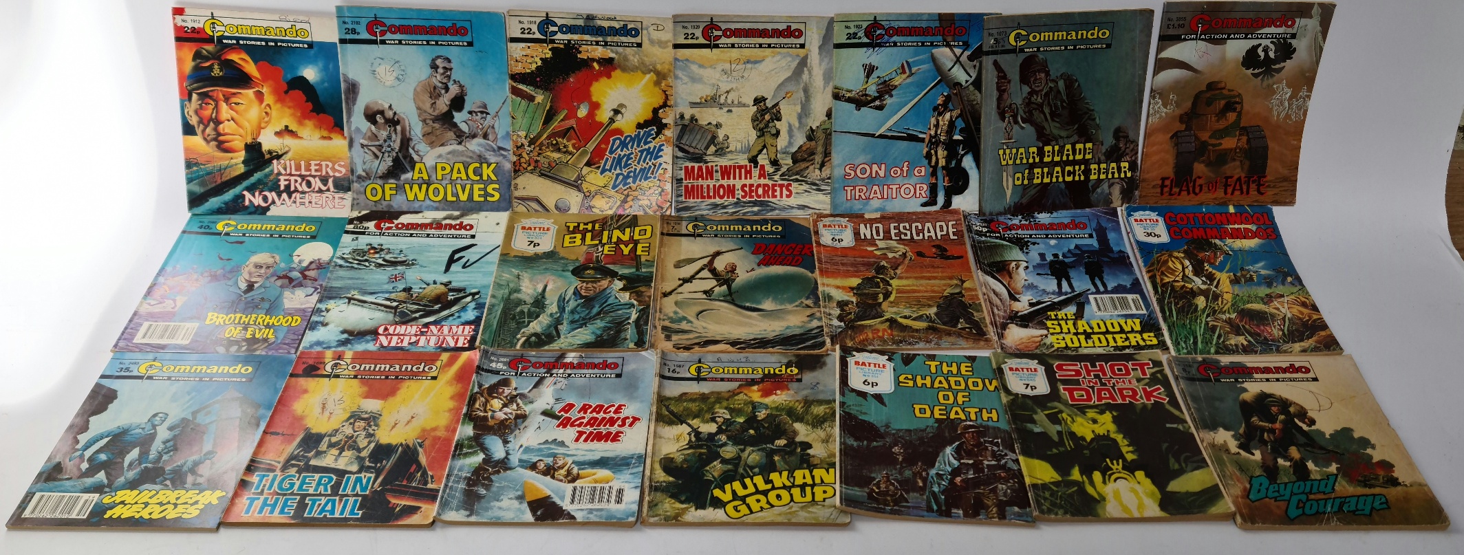 A collection of over 160 commando war comics. - Image 5 of 8