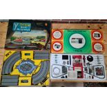 A Tri-ang Minic Motorways 00/H0 gauge set and a vintage Phillips Electronic Engineer set