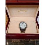 A boxed Greenwich Commemoratives collection gents wristwatch.