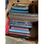 A selection of Folio Society books